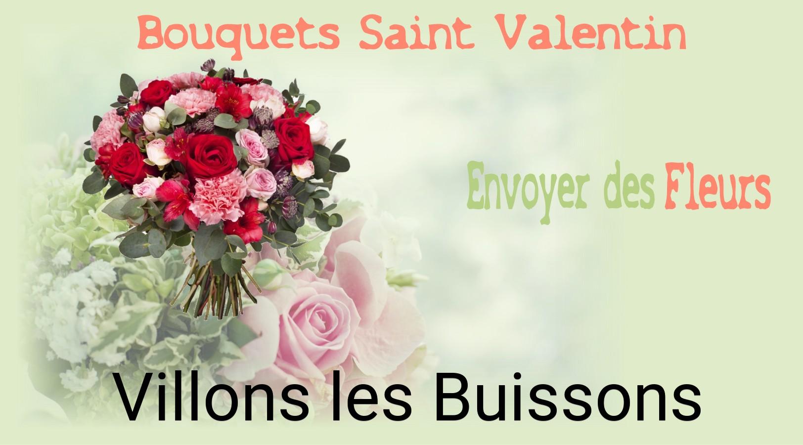 Roses de Saint-Valentin livrées à Villons-les-Buissons